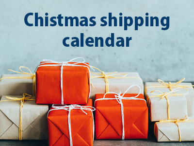 sendparcelnow christmas shipping calendar